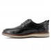 Sapato Democrata Metropolitan James Hi-Soft Masculino Preto / Bege