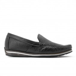 Mocassim Democrata Ted Masculino Preto