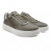 Sapatênis Democrata Casual Denim Bold Masculino Cinza / Branco