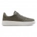 Sapatênis Democrata Casual Denim Bold Masculino Cinza / Branco