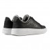 Sapatênis Democrata Denim Bold Casual Masculino Preto / Branco