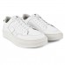 Sapatênis Democrata Denim Wide Masculino Branco / Bege