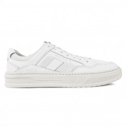 Sapatênis Democrata Denim Wide Masculino Branco / Bege