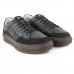 Sapatênis Democrata Denim Wide Masculino Preto / Marrom