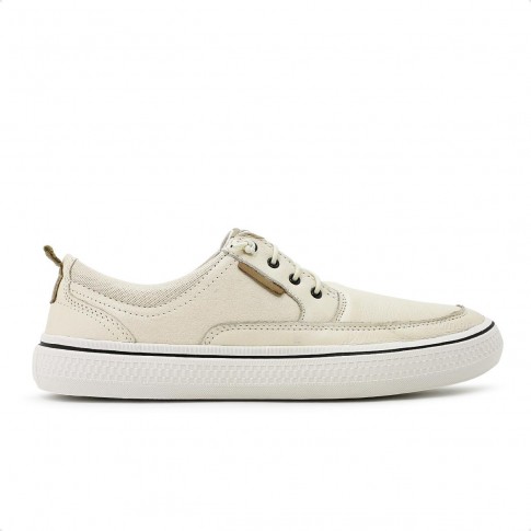 Sapatênis Democrata Fender Masculino Off White / Branco