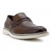 Sapato Democrata Metropolitan Bay Slip on Masculino Marrom / Bege