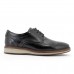 Sapato Democrata Metropolitan James Hi-Soft Liso Masculino Preto / Marrom