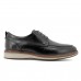 Sapato Democrata Metropolitan James Hi-Soft Masculino Preto / Bege