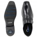 Sapato Democrata Smart Comfort Dual Soft Dress Slip On Masculino Preto