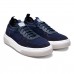 Tênis Democrata Beat Pulse Knit Masculino Marinho / Branco