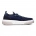 Tênis Democrata Beat Pulse Knit Masculino Marinho / Branco