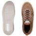Tênis Democrata Beat Pulse Knit Masculino Marrom / Branco