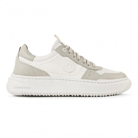 Tênis Democrata Block Masculino Off White / Bege