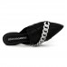 Mule Loucos Santos Detalhe Corrente Preto / Branco