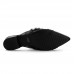 Mule Loucos Santos Detalhe Corrente Preto / Branco