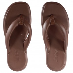 Chinelo Melissa Free Low Feminino Marrom