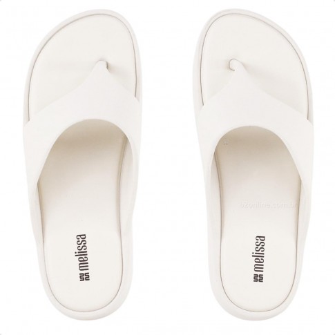 Chinelo Melissa Free Platform Thong AD Feminino Bege