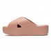 Chinelo Melissa Plataforma Free Cross Feminino Marrom