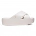 Chinelo Melissa Plataforma Free Cross Feminino Off White