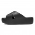 Chinelo Melissa Plataforma Free Cross Feminino Preto