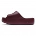 Chinelo Slide Melissa Free Plataforma Feminina Bordô