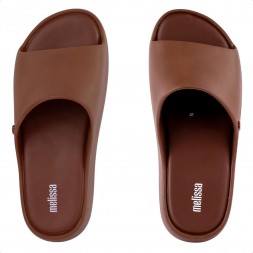 Chinelo Slide Melissa Free Plataforma Feminina Marrom