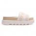 Sandália Melissa Cozy Slide M-Lover Bold Platform Bege