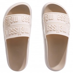 Sandália Melissa Cozy Slide M-Lover Bold Platform Bege