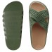 Sandália Melissa Cross M-Lover Platform Feminina verde / bege