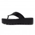 Sandália Melissa M-Lover Thong Platform Feminina Preto