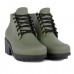 Bota Melissa Stellar Cano Curto Verde / Preto