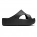 Chinelo Melissa Plataforma Free Cut Out Feminino Preto