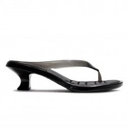 Sandália Melissa Thong Kitten Hell Feminino Preto /  Preto