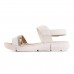 Sandália Modare Flatform Feminina Off White / Bege