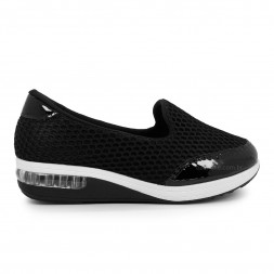 Slip On Modare Tela Sport Preto