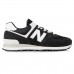Tênis New Balance 574 V2 Unissex Preto / Branco
