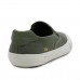 Tênis Osklen Canvas Slip On verde / bege