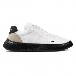 Tênis Osklen Riva Fusionado Black Sole Masculino Branco / Preto