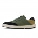 Tênis Osklen Soho Lona Colour Masculino Verde Militar / Preto