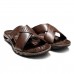 Chinelo Pegada Tiras Masculino Marrom Tabaco