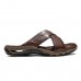 Chinelo Pegada Tiras Masculino Marrom Tabaco