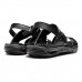 Sandália Pegada Tiras Masculina Preto