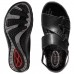 Sandália Pegada Tiras Masculina Preto