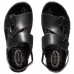 Sandália Pegada Tiras Masculina Preto