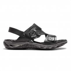 Sandália Pegada Tiras Masculina Preto