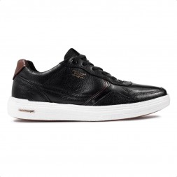 Sapatênis Pegada Casual Drift Masculino Preto / Marrom