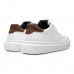 Sapatênis Pegada Fuse Casual Masculino Branco / Marrom