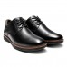 Sapato Pegada Cardiff Casual Masculino Preto / Marrom