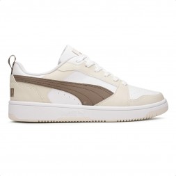 Tênis Puma Rebound V6 Low Bdp Masculino Bege / Marrom