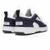 Tênis Puma Rebound V6 Low Bdp Masculino Branco / Azul